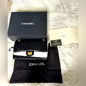 Luxury Black Quilted Shoulder Bag